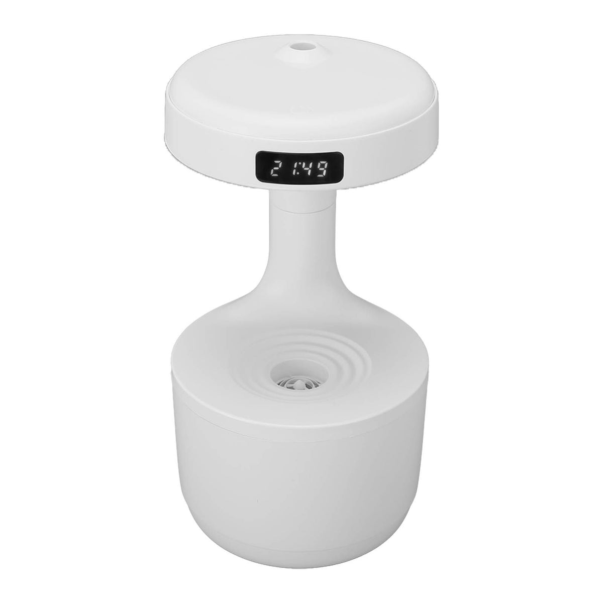 Anti Gravity Humidifier Water Drop Humidifier Quiet Operation Fine Misting Leakage Proof USB Powered Mist Humidifiers White