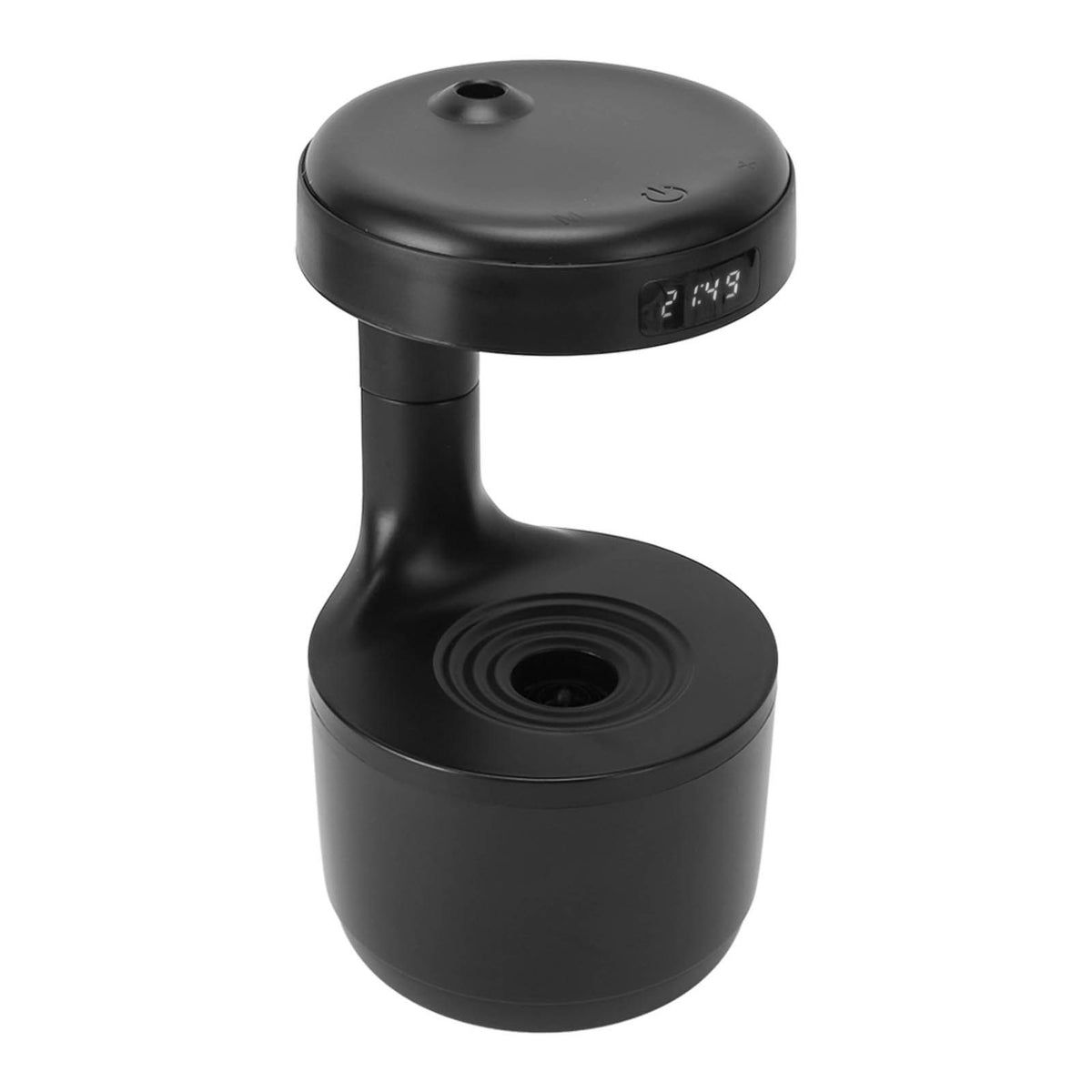 Anti Gravity Humidifier Water Drop Humidifier Quiet Operation Fine Misting Leakage Proof USB Powered Mist Humidifiers Black