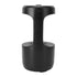 Anti Gravity Humidifier Water Drop Humidifier Quiet Operation Fine Misting Leakage Proof USB Powered Mist Humidifiers Black