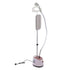 Standing Fabric Steam Iron with Hanger Pink 2000W Powerful Garment Steam Iron for Home