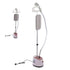 Standing Fabric Steam Iron with Hanger Pink 2000W Powerful Garment Steam Iron for Home