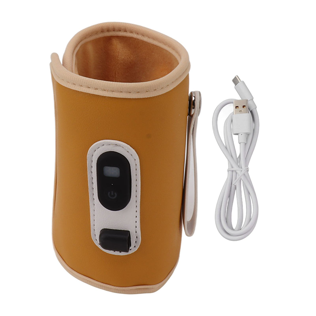Baby Bottle Warmer USB Charging Portable Infant Bottle Heater Feeding Nursing Bottle Insulated Case