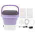Portable Washing Machine Foldable Mini Small Portable Washer Washing Machine for Apartment Laundry Travel
