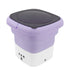 Portable Washing Machine Foldable Mini Small Portable Washer Washing Machine for Apartment Laundry Travel