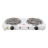 Electric Countertop Stove 2000W 2 Burner Easy Operation Overheat Protection Portable Cooking Stove for Home RV