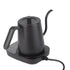 Gooseneck Electric Kettle Stainless Steel Pour Over Tea Coffee Kettle Automatic Temperature Control Insulation Tea Pot for Office Home Black CN 220V
