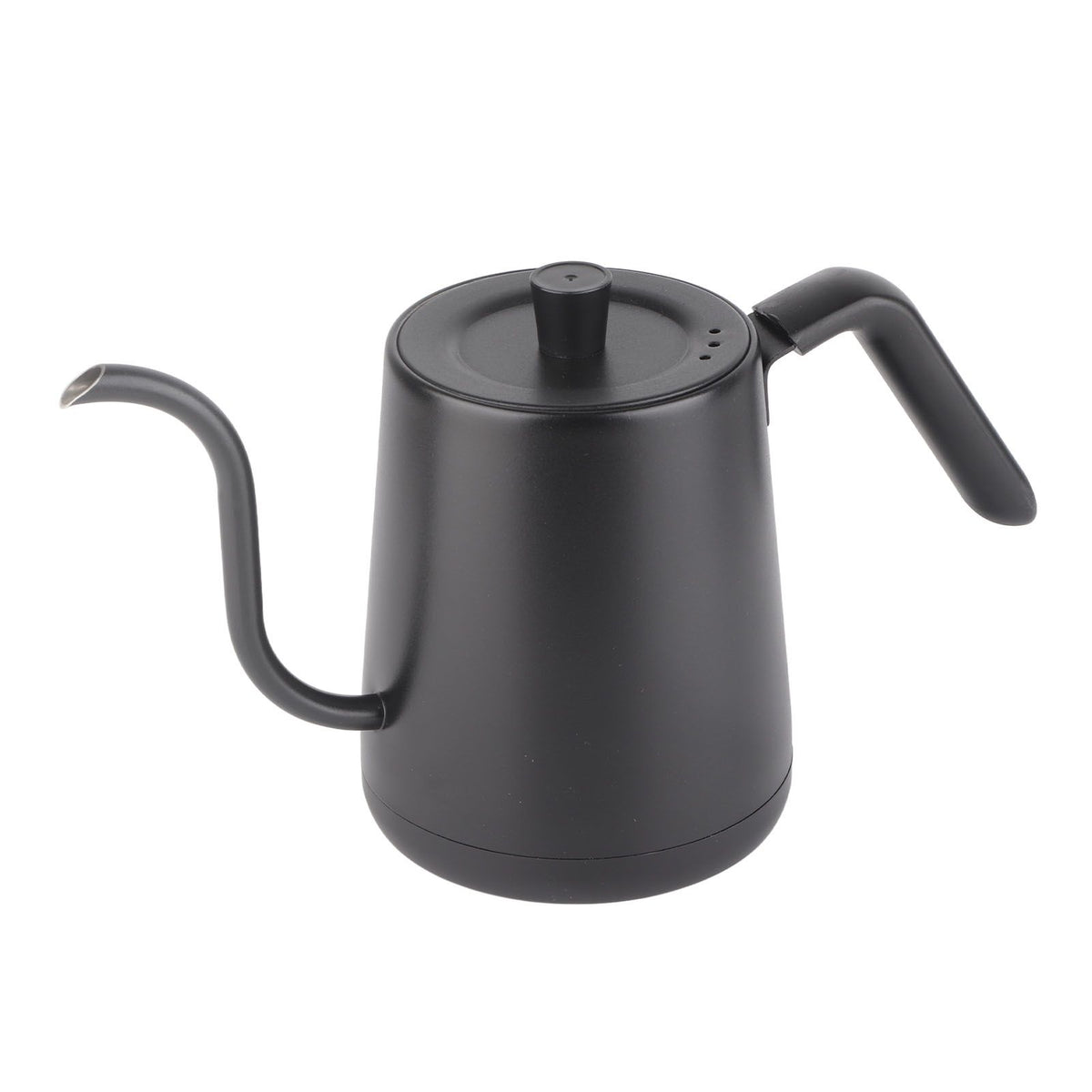 Gooseneck Electric Kettle Stainless Steel Pour Over Tea Coffee Kettle Automatic Temperature Control Insulation Tea Pot for Office Home Black CN 220V