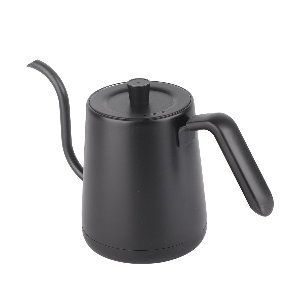 Gooseneck Electric Kettle Stainless Steel Pour Over Tea Coffee Kettle Automatic Temperature Control Insulation Tea Pot for Office Home Black CN 220V