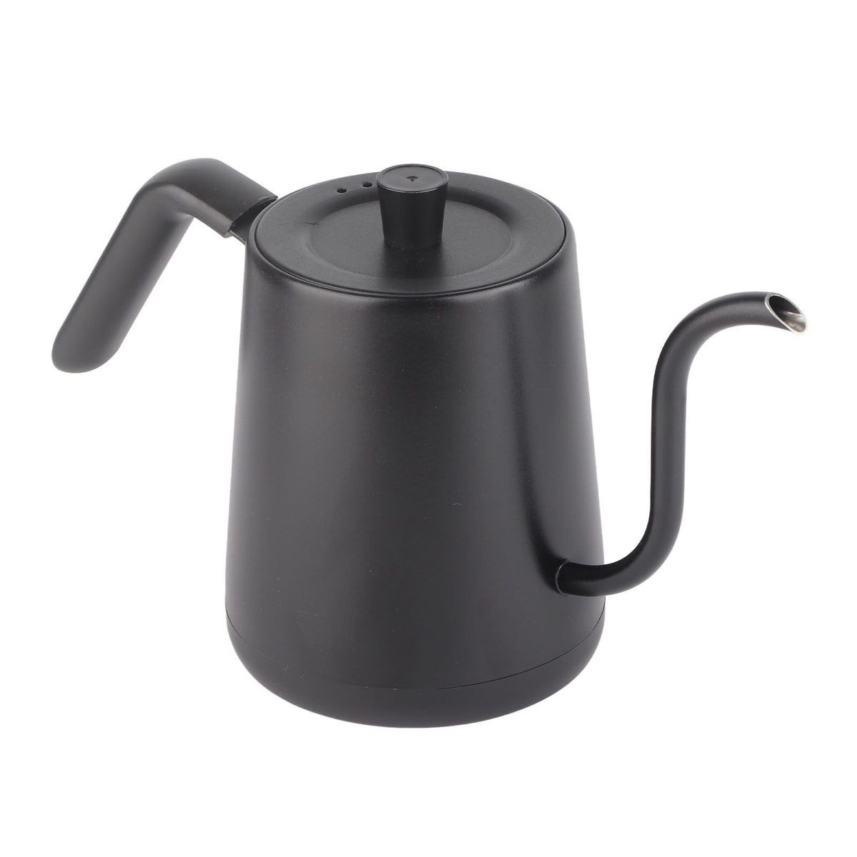 Gooseneck Electric Kettle Stainless Steel Pour Over Tea Coffee Kettle Automatic Temperature Control Insulation Tea Pot for Office Home Black CN 220V