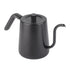 Gooseneck Electric Kettle Stainless Steel Pour Over Tea Coffee Kettle Automatic Temperature Control Insulation Tea Pot for Office Home Black CN 220V