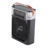 Personal Evaporative Air Cooler with 600ml Water Tank USB 7 Color Light 3 Speeds Air Cooler Humidifier for Bedroom Black