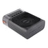Personal Evaporative Air Cooler with 600ml Water Tank USB 7 Color Light 3 Speeds Air Cooler Humidifier for Bedroom Black