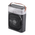 Personal Evaporative Air Cooler with 600ml Water Tank USB 7 Color Light 3 Speeds Air Cooler Humidifier for Bedroom Black