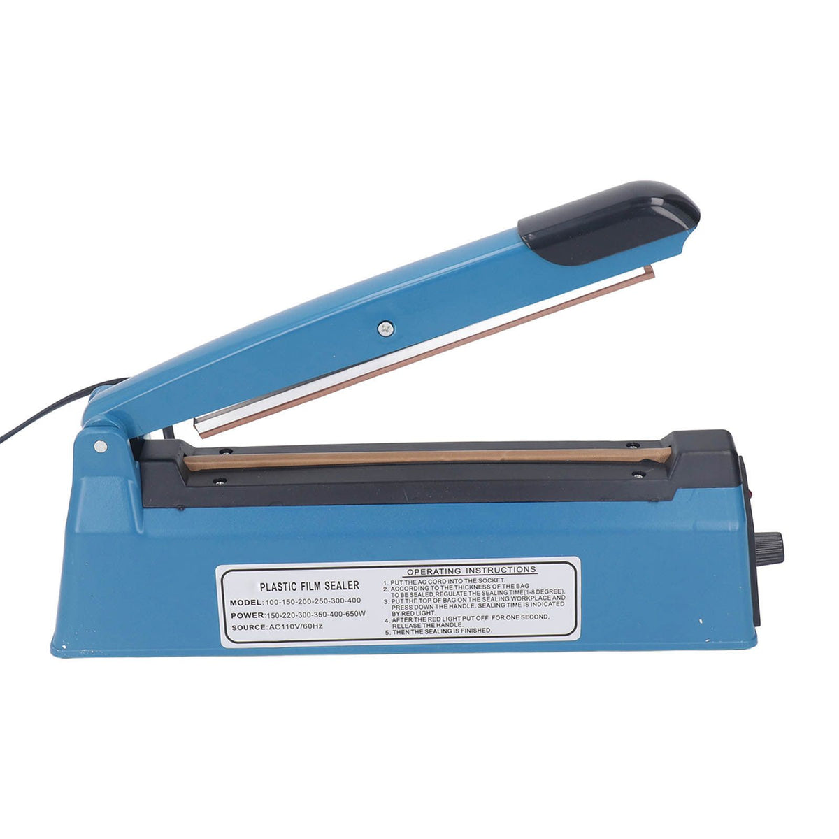 Manual Heat Sealer 200 Type 2mm Plastic Bag Hand Press Heat Sealing Machine