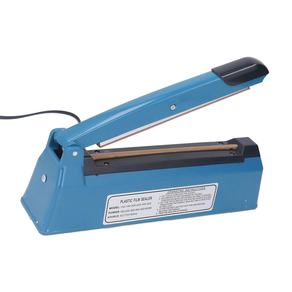 Manual Heat Sealer 200 Type 2mm Plastic Bag Hand Press Heat Sealing Machine