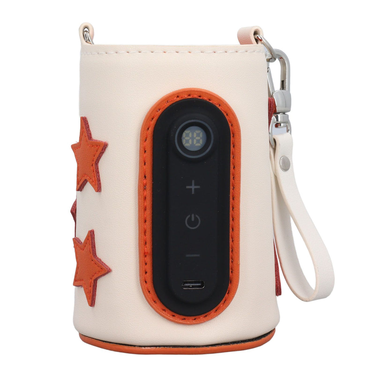 Portable Bottle Warmer Bag 26 Gears Temp Adjustable Universal USB Milk Warmer Cover for Travel Camping Home