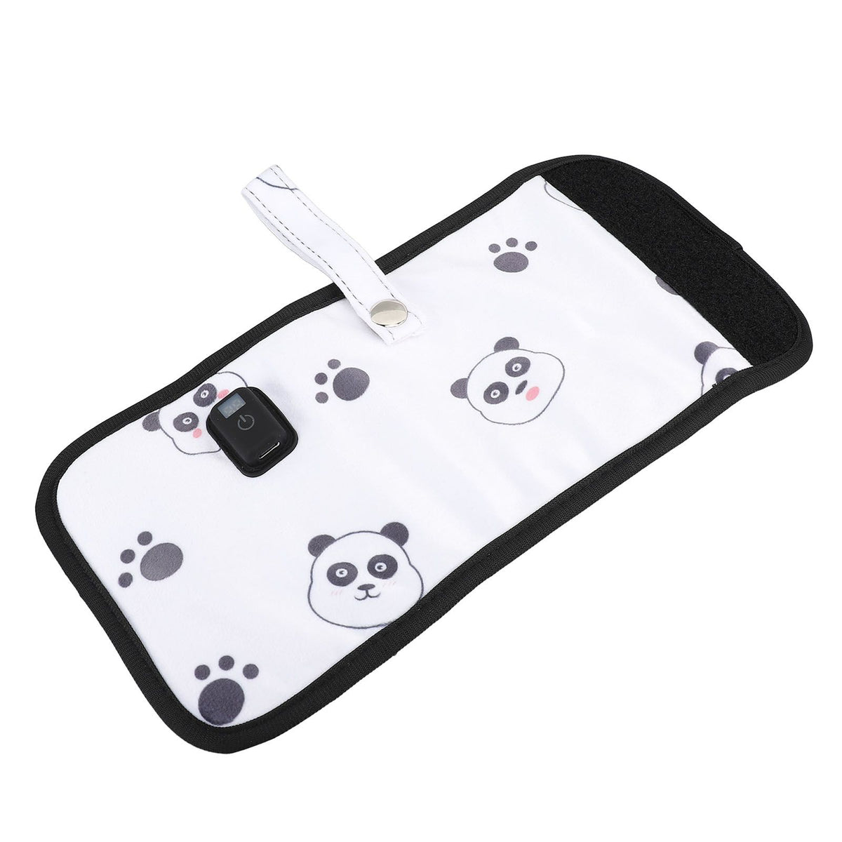 Portable Bottle Warmer Sleeve USB Milk Heat Keeper Adjustable Milk Warmer with 21 Level Temperature Control for Home Family Travel Panda