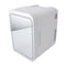 Portable Mirrored Beauty Fridge With Lighting 4L Mini Refrigerator Skin Care Makeup Storage with Mirror Light For Home Car EU Plug 220V