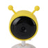 Baby Monitoring Camera WiFi 2.8 Inch Color Screen Night Vision 2 Way Talk Indoor Temperature Detection Smart Pet Camera for Home Security Yellow