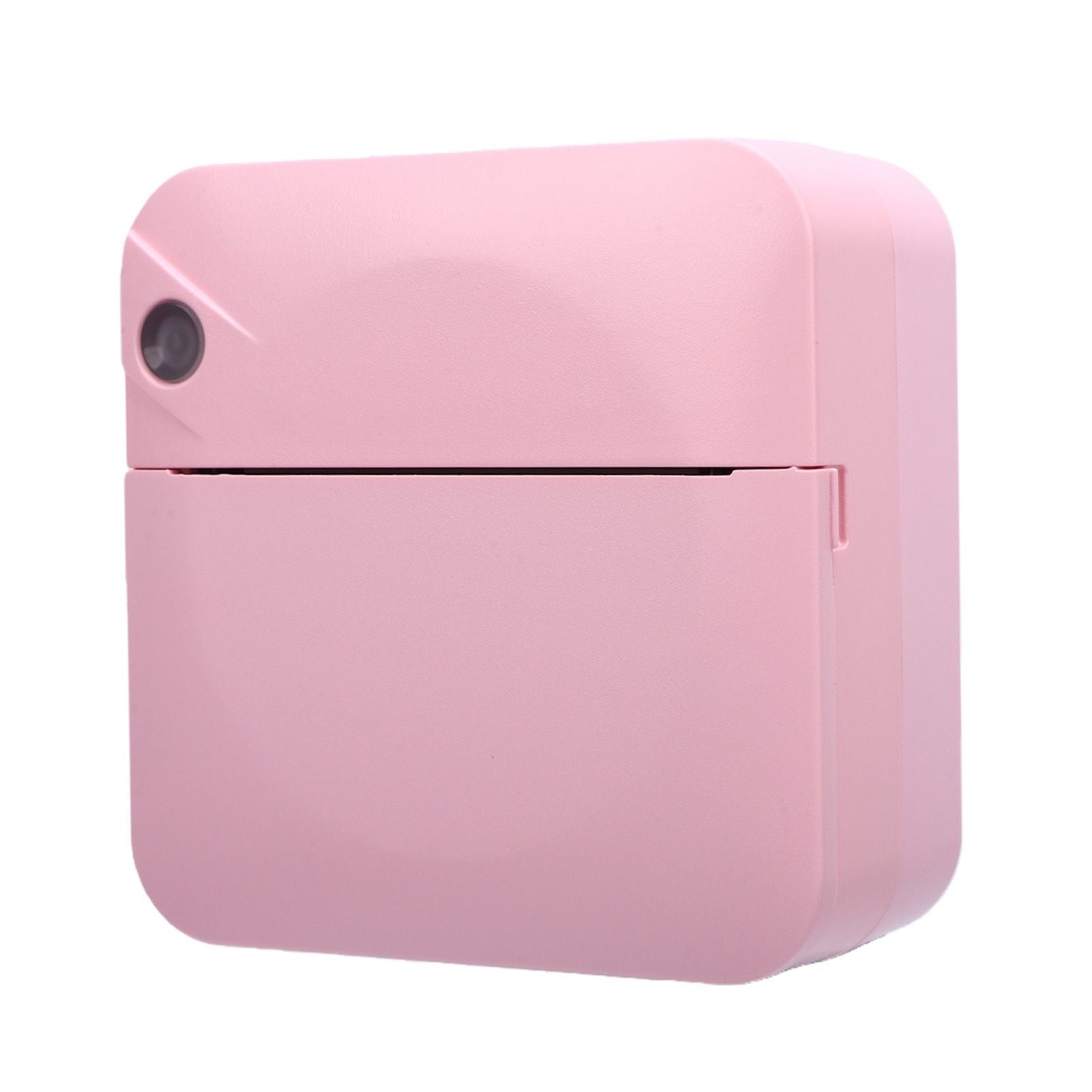 Mini Thermal Printer Bluetooth Inkless Portable Printer Pocket Label Maker with APP for DIY Photos Study Notes Pink