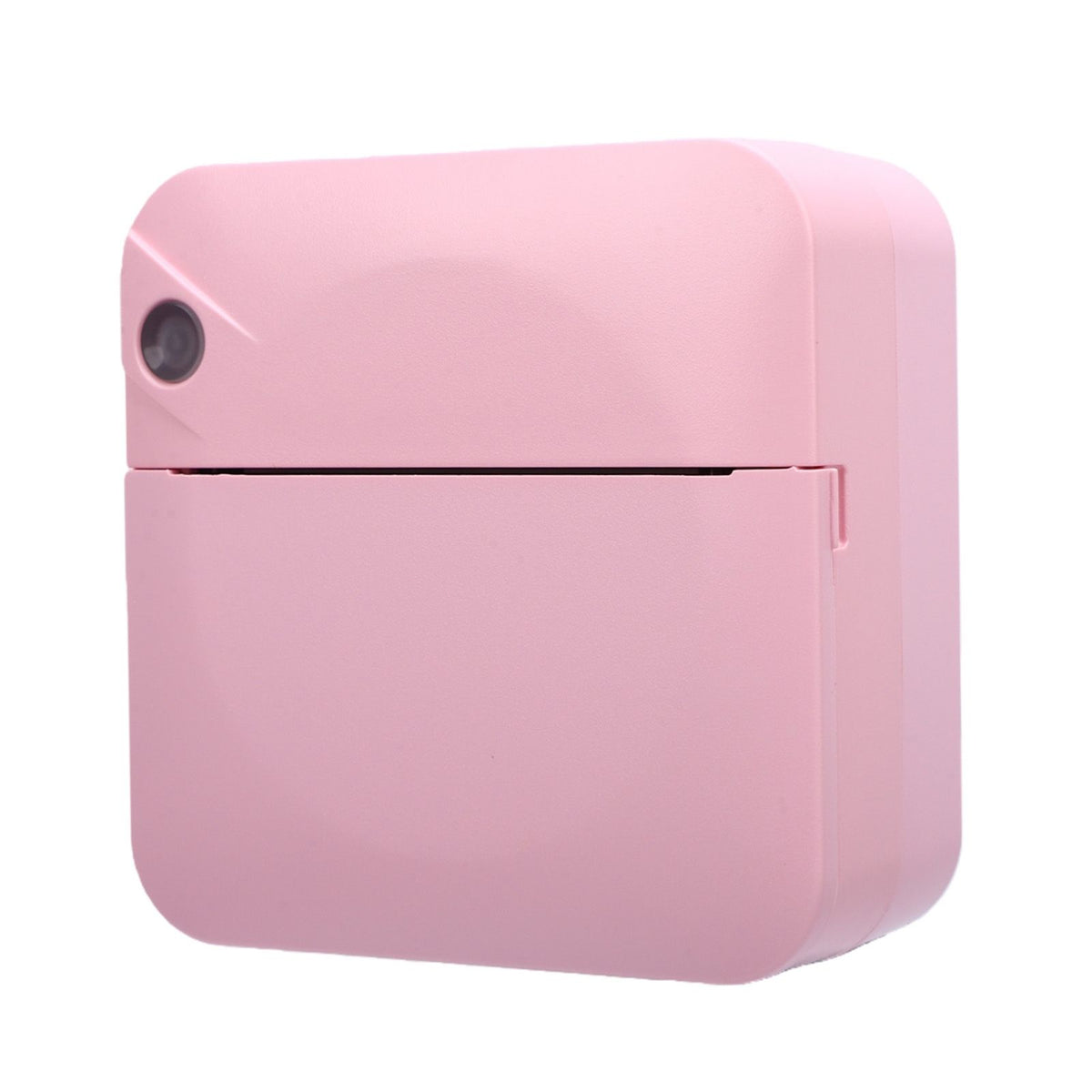 Mini Thermal Printer Bluetooth Inkless Portable Printer Pocket Label Maker with APP for DIY Photos Study Notes Pink