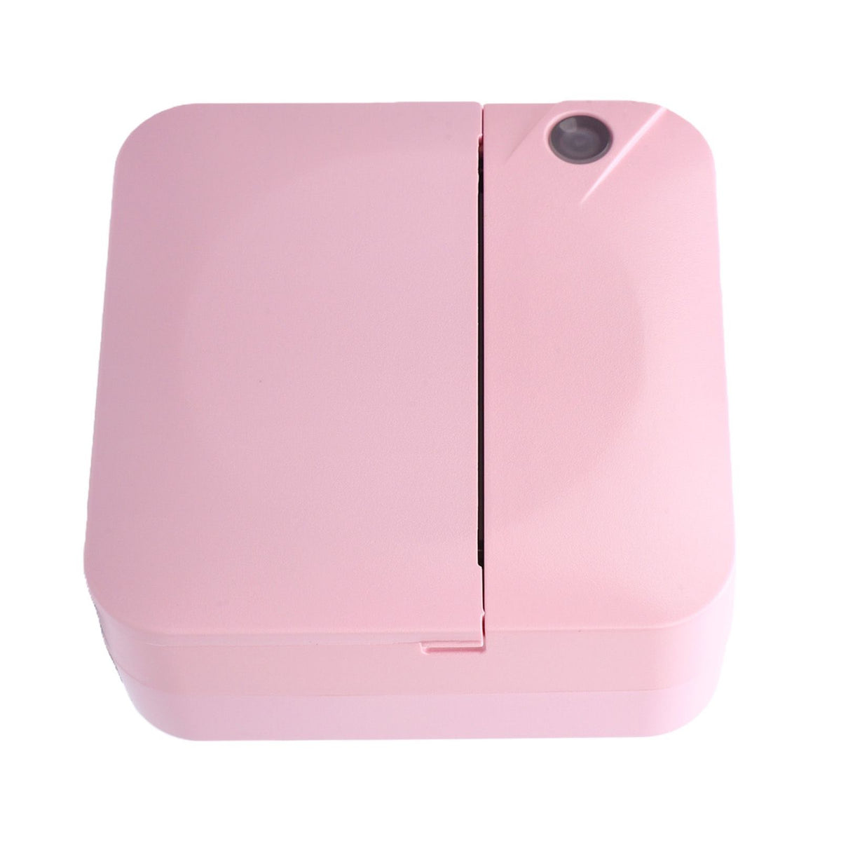 Mini Thermal Printer Bluetooth Inkless Portable Printer Pocket Label Maker with APP for DIY Photos Study Notes Pink