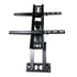 TV Wall Stand Iron Rotatable Telescopic Space Saving Strong Bearing Wall Mount Television Bracket