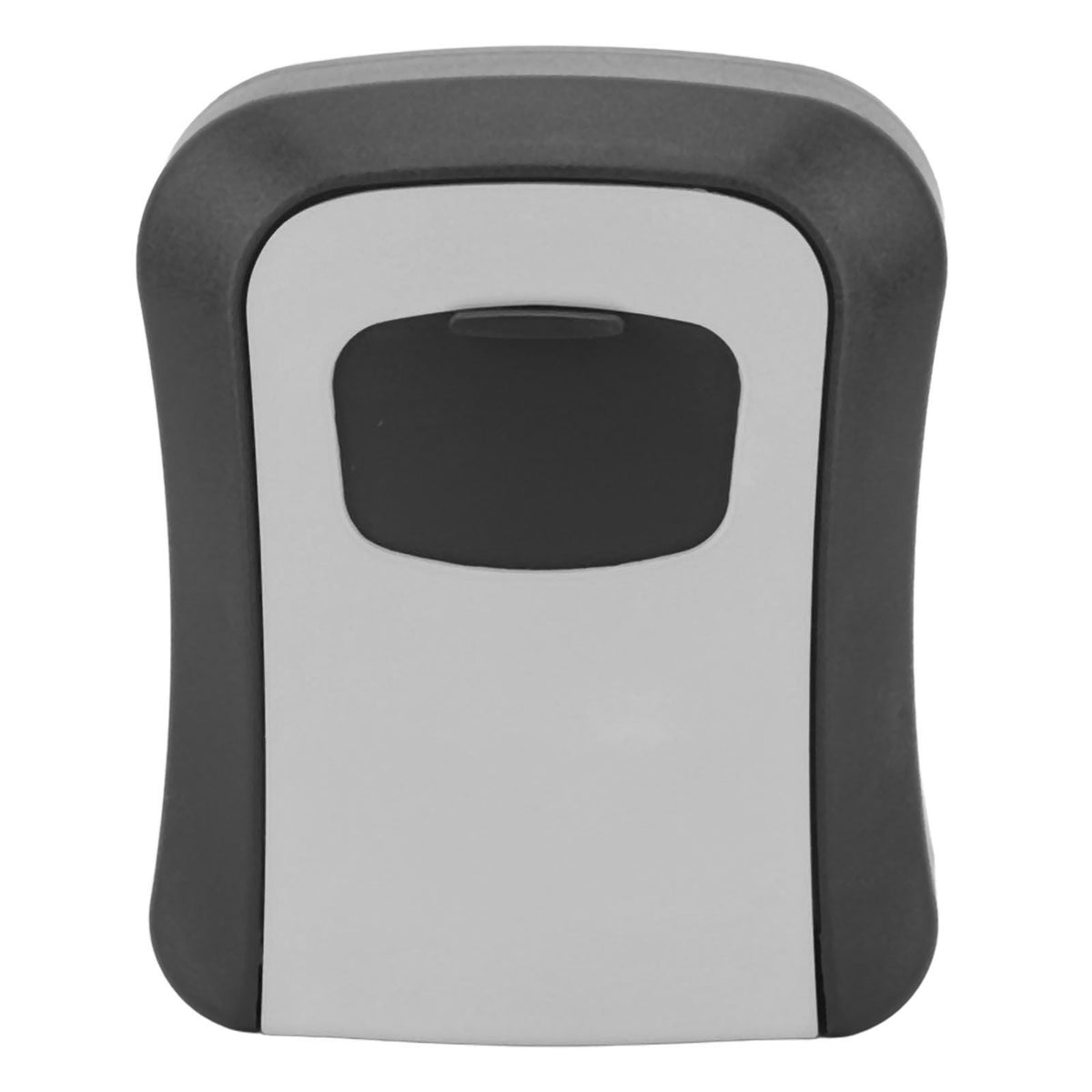Key Lock Box Wall Mounted Combination Lockbox for Outside House Keys 5 Keys Capacity Key Safe Security Storage Lock Box Gray (with Dust Cover)