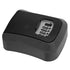 Key Lock Box Wall Mounted Combination Lockbox for Outside House Keys 5 Keys Capacity Key Safe Security Storage Lock Box Black (with Dust Cover)