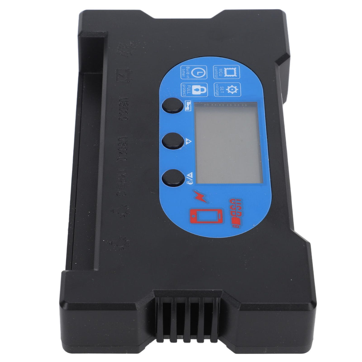 Solar Charge Controller Dual USB Type C Fast Charge Solar Panel Charge Controller for 12V 24V Battery Charging 50A