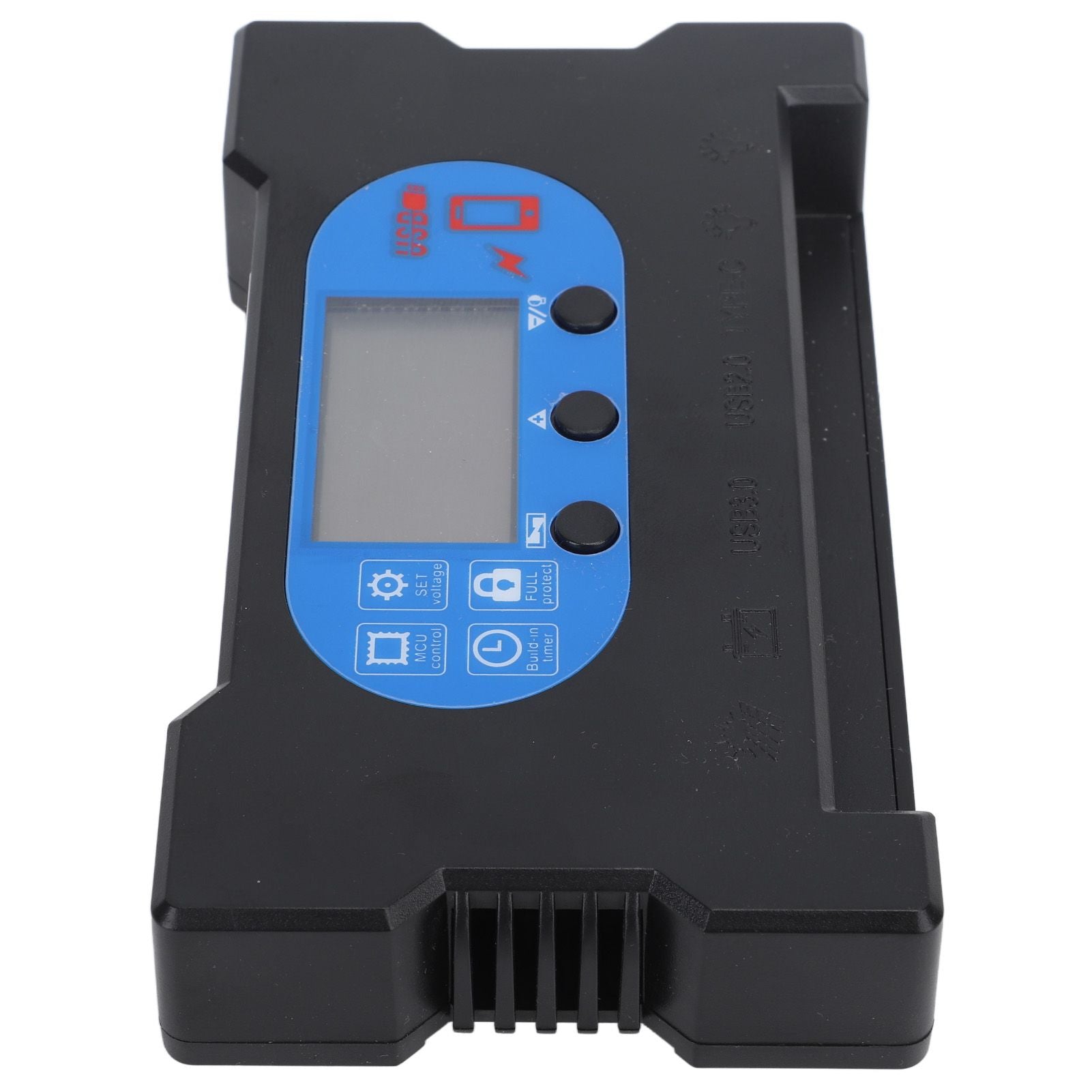 Solar Charge Controller Dual USB Type C Fast Charge Solar Panel Charge Controller for 12V 24V Battery Charging 50A