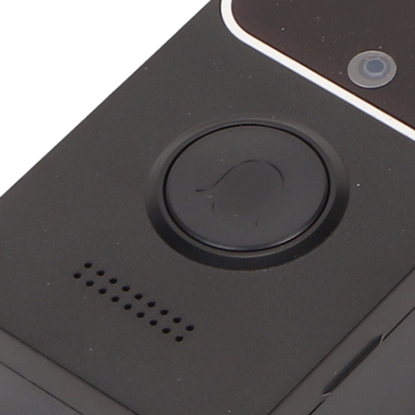 Doorbell Camera White IP65 Waterproof 720P 1MP Smart Cloud Storage Battery 5200mAh with Ding Dong Machine WiFi Video Doorbell for Home Security