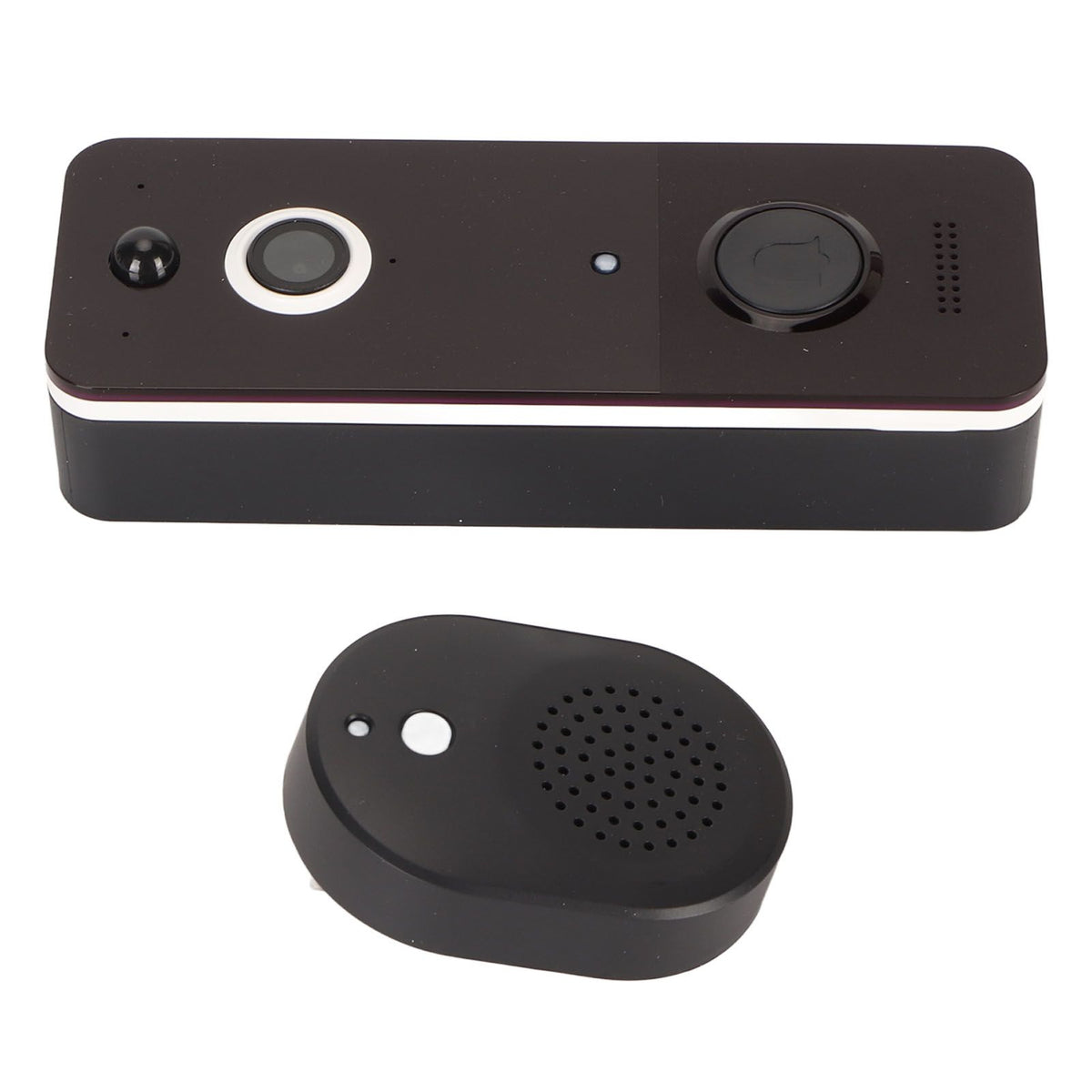 Video Doorbell WiFi Doorbell Camera Wireless HD Night Vision IP65 Waterproof with Receiver Smart Doorbell for Home Security