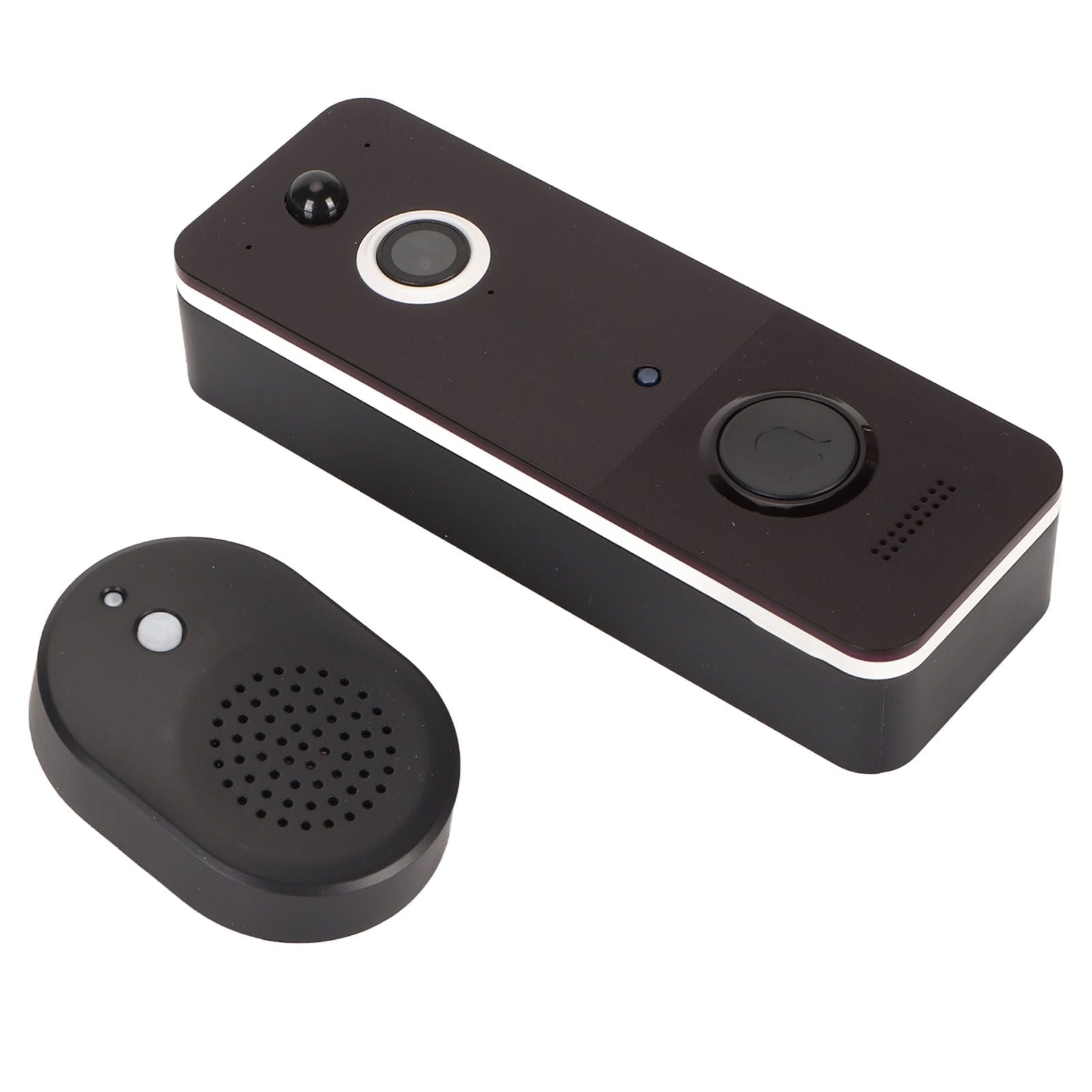 Video Doorbell WiFi Doorbell Camera Wireless HD Night Vision IP65 Waterproof with Receiver Smart Doorbell for Home Security