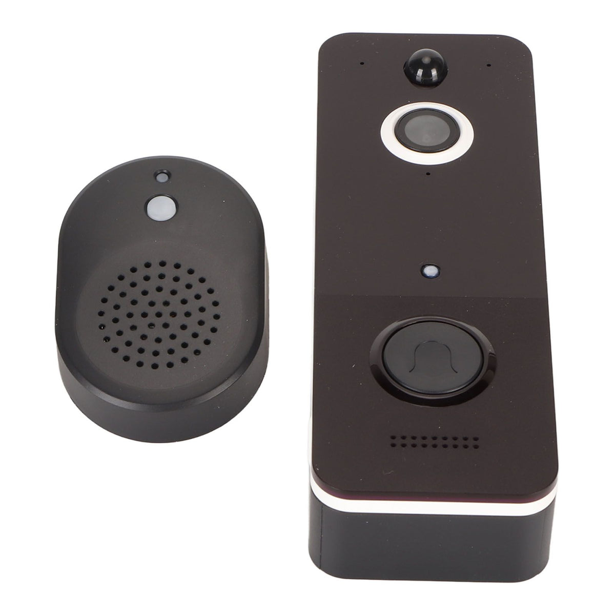 Video Doorbell WiFi Doorbell Camera Wireless HD Night Vision IP65 Waterproof with Receiver Smart Doorbell for Home Security