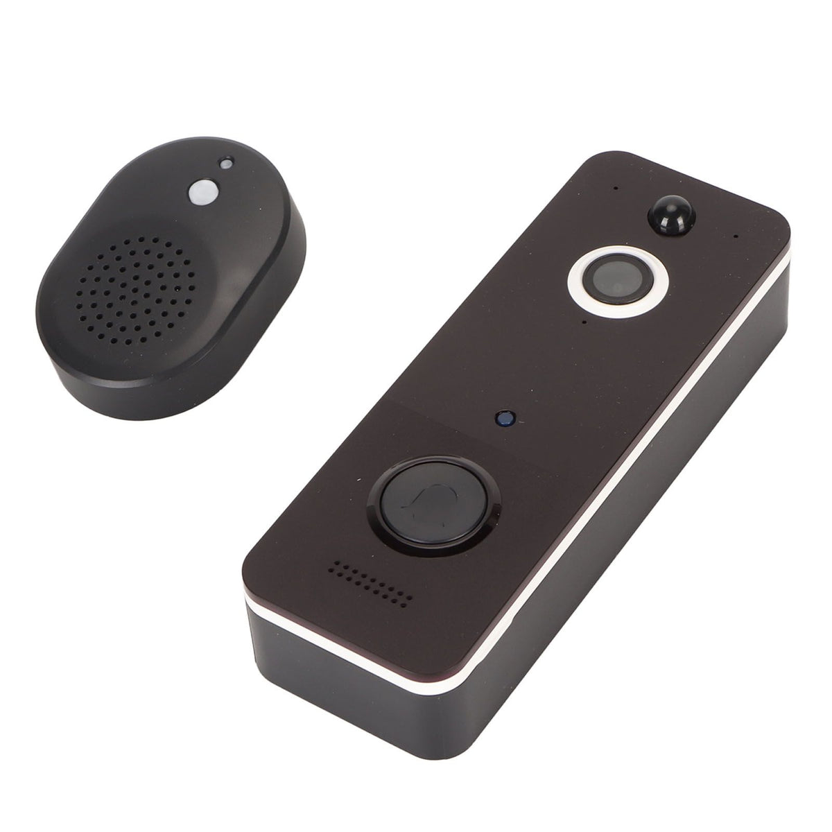 Video Doorbell WiFi Doorbell Camera Wireless HD Night Vision IP65 Waterproof with Receiver Smart Doorbell for Home Security