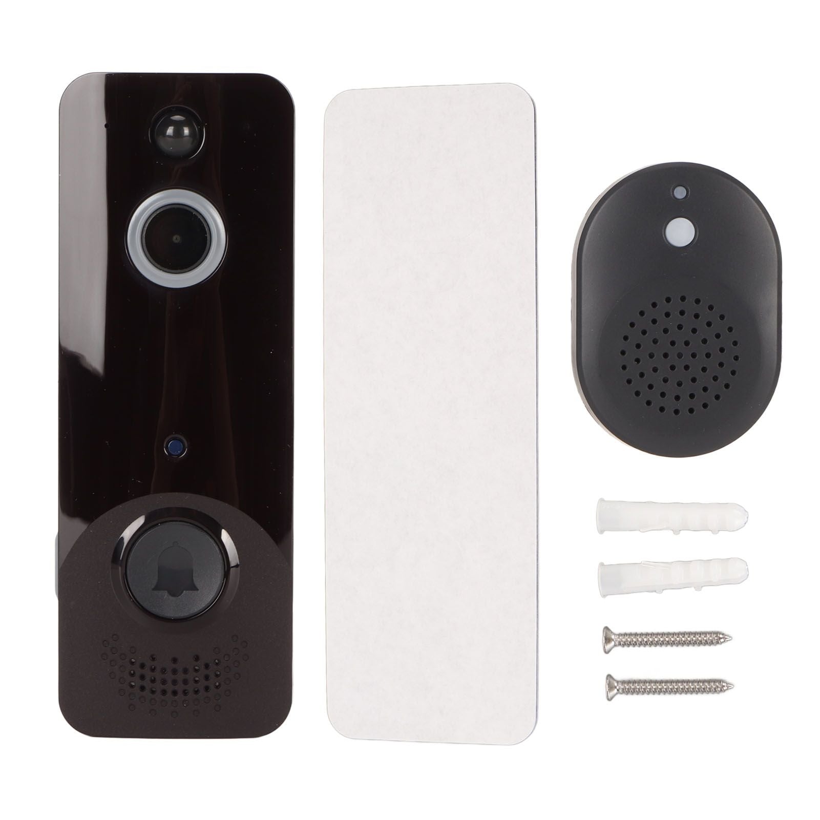 Video Doorbell 2 Way Audio HD Video Night Vision Doorbell Camera Wireless Smart WiFi Video Doorbell Indoor Outdoor Surveillance