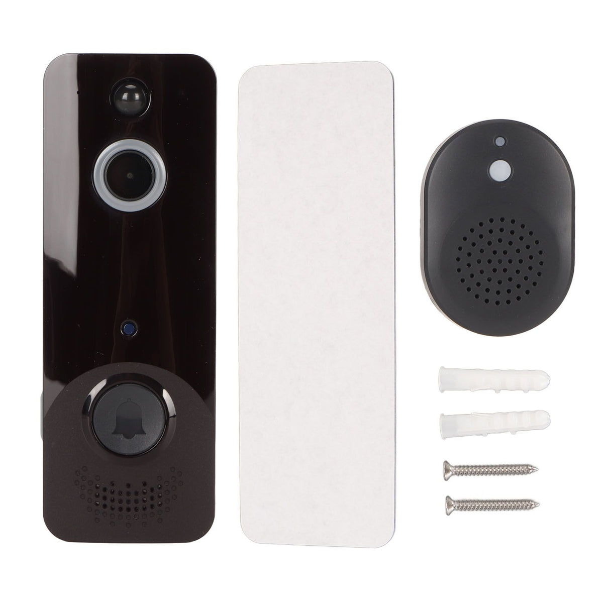 Video Doorbell 2 Way Audio HD Video Night Vision Doorbell Camera Wireless Smart WiFi Video Doorbell Indoor Outdoor Surveillance