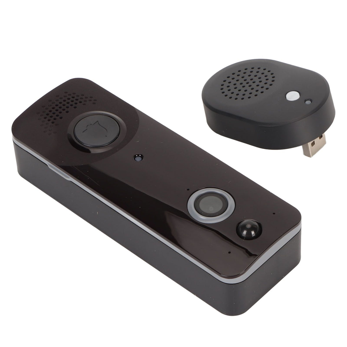 Video Doorbell 2 Way Audio HD Video Night Vision Doorbell Camera Wireless Smart WiFi Video Doorbell Indoor Outdoor Surveillance