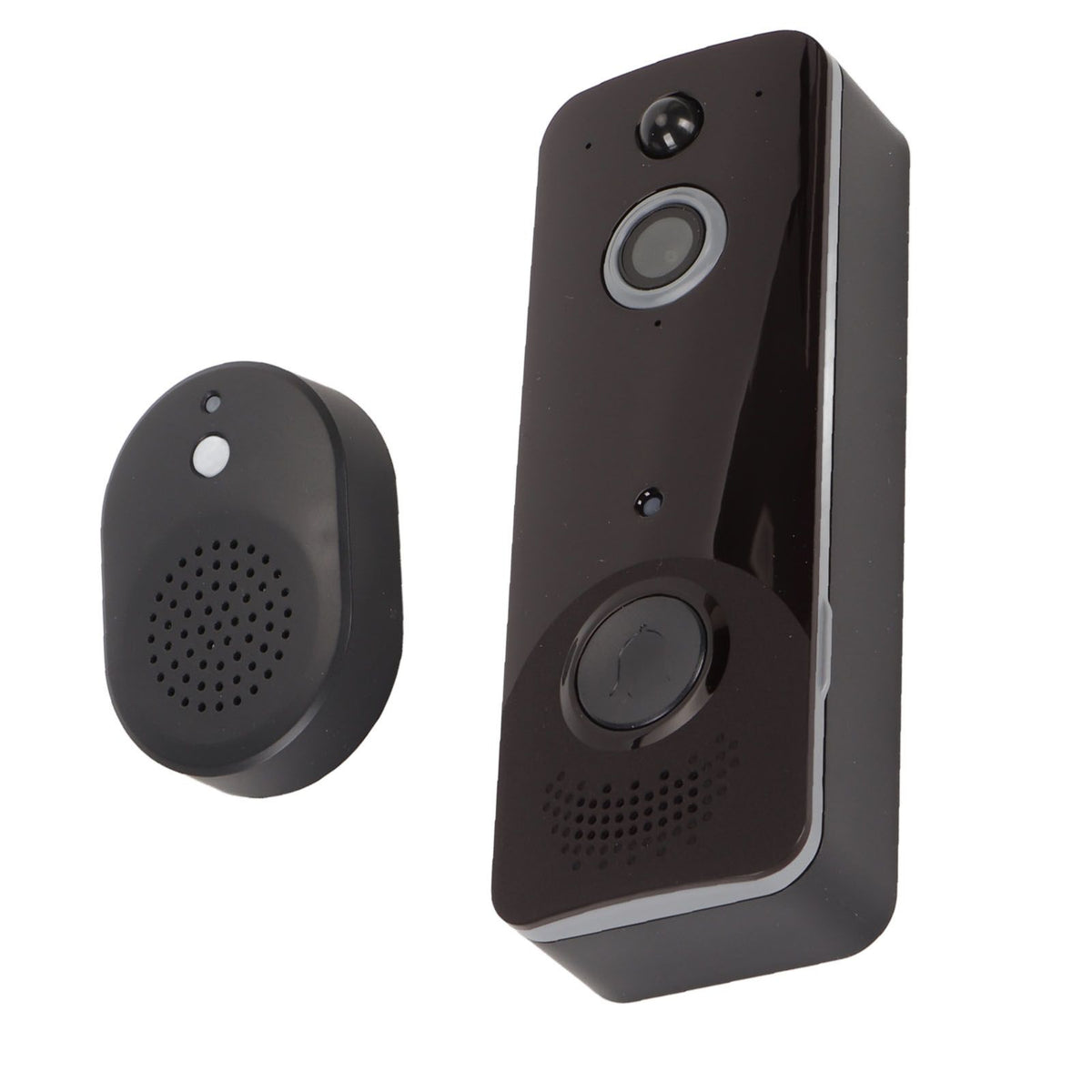 Video Doorbell 2 Way Audio HD Video Night Vision Doorbell Camera Wireless Smart WiFi Video Doorbell Indoor Outdoor Surveillance