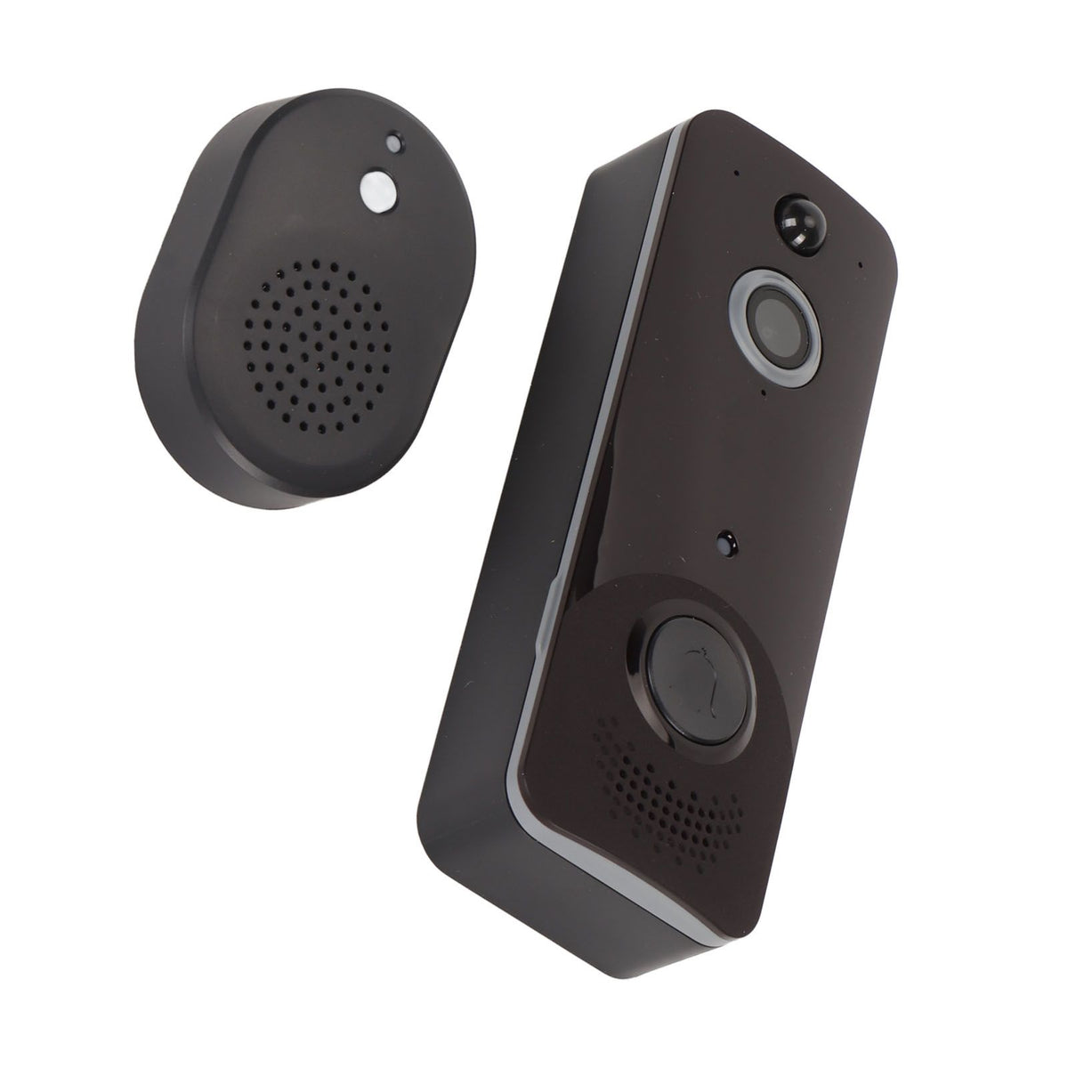 Video Doorbell 2 Way Audio HD Video Night Vision Doorbell Camera Wireless Smart WiFi Video Doorbell Indoor Outdoor Surveillance