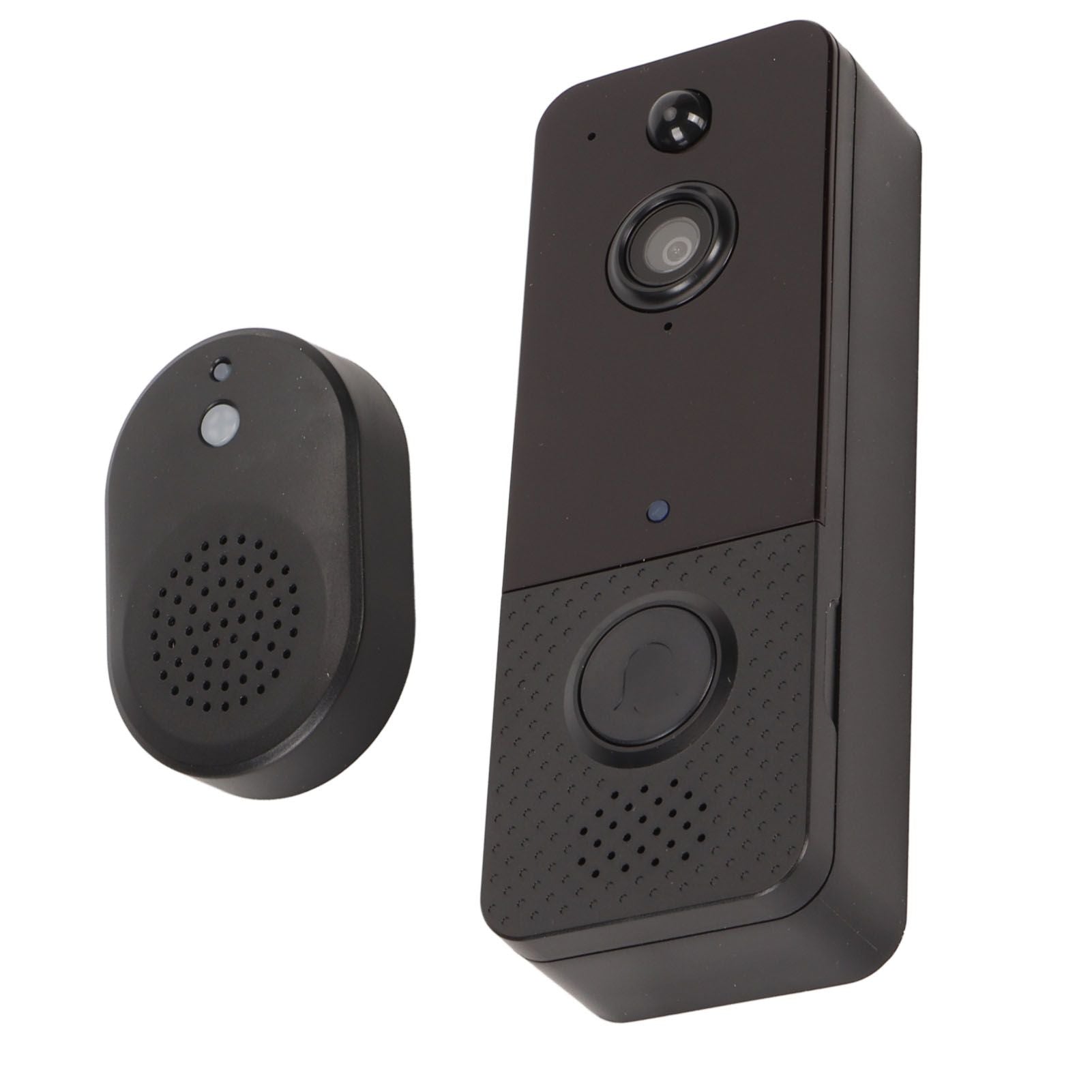 Wireless Doorbell Camera 720P 1MP HD Night Vision IP65 Waterproof Smart WiFi Video Doorbell for Home Security Indoor Outdoor Surveillance