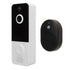 HD Wireless WiFi Visual Doorbell Mobile APP Remote Monitoring Voice Intercom Doorbell Anti Theft