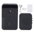 Smart Visual Doorbell HD Night Vision 2 Way Intercom 85° Wireless Doorbell Camera for Home Villa Black