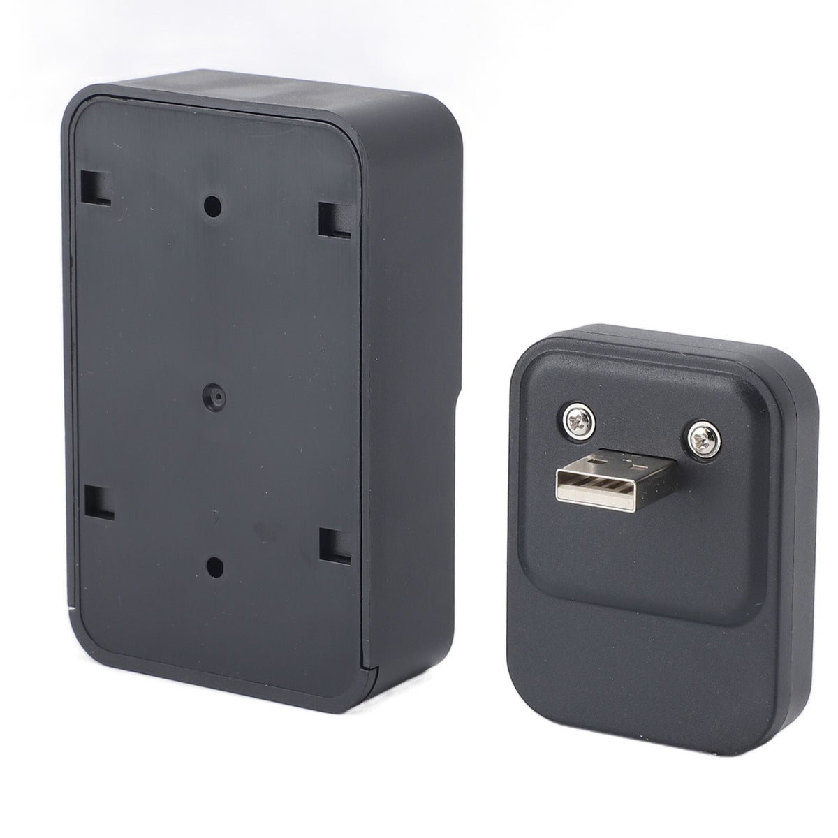 Smart Visual Doorbell HD Night Vision 2 Way Intercom 85° Wireless Doorbell Camera for Home Villa Black