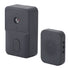 Smart Visual Doorbell HD Night Vision 2 Way Intercom 85° Wireless Doorbell Camera for Home Villa Black