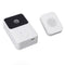 Smart Visual Doorbell HD Night Vision 2 Way Intercom 85° Wireless Doorbell Camera for Home Villa White