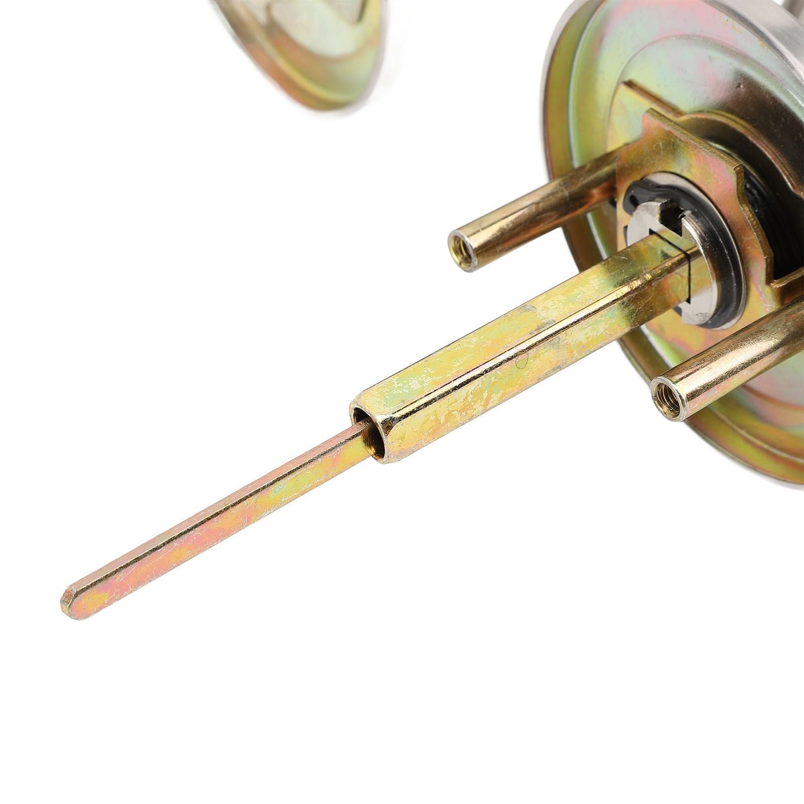 Keypad Door Knob with Lock and Key Round Ball Electronic Entry Door Knob Lock for 35‑55MM Thickness Door Apartment Office Garage Silver