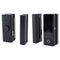 Glass Door Smart Lock Fingerprint Password Card Swiping WiFi Electronic Entry Lock with Key for Wooden Sliding Door