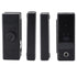 Glass Door Smart Lock Fingerprint Password Card Swiping WiFi Electronic Entry Lock with Key for Wooden Sliding Door